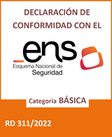 Declaración de conformidad con el ENS, categoría básica